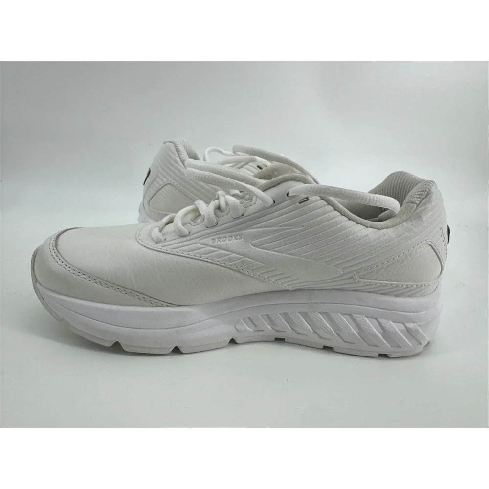 Brooks Addiction WLK Walker Women's Sz 8 Narrow Walking Shoes Sneakers White